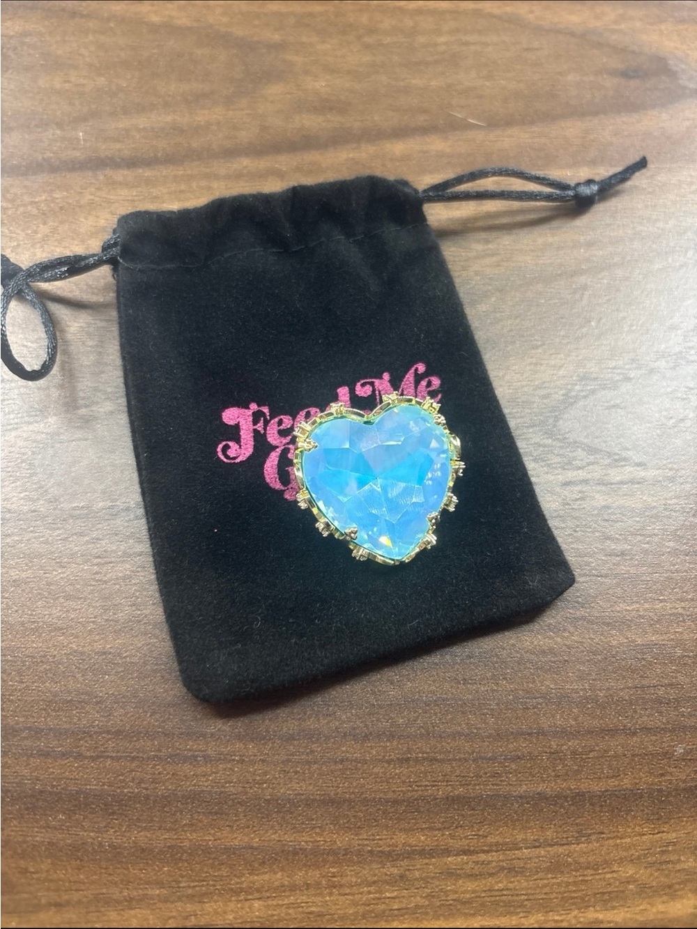 Feed me gems Aphrodite brooch